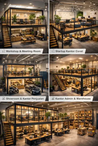Mezzanine Ruang Kantor di Cianjur